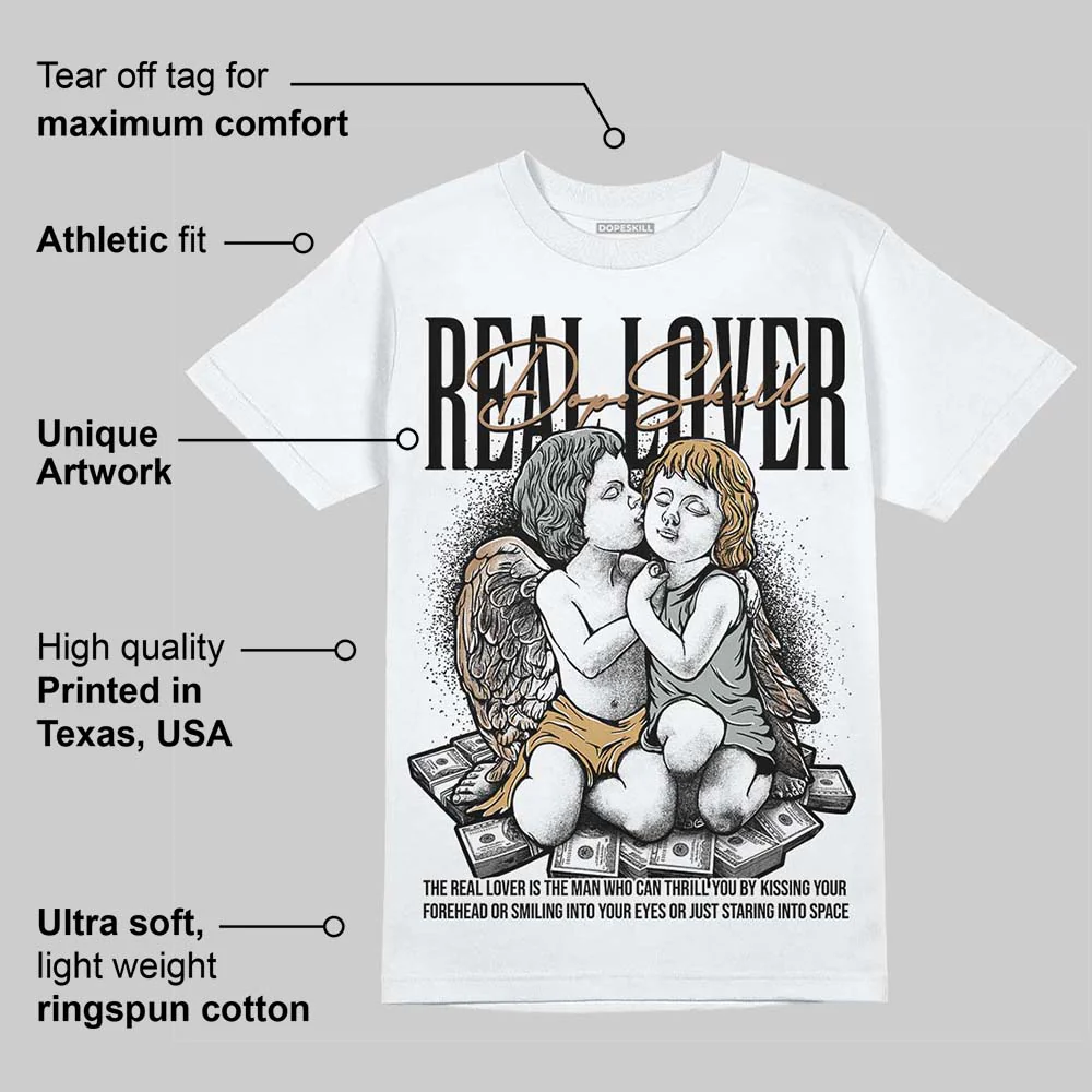 1906R ‘White Gold’ DopeSkill T-Shirt Real Lover Graphic - Image 3