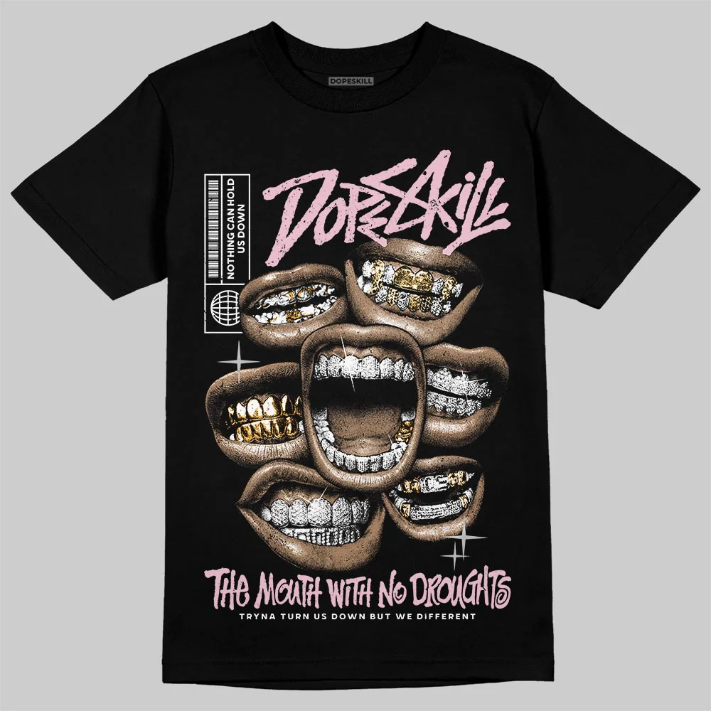 35th Anniversary 5s DopeSkill T-Shirt The Mouth With No Droughts Graphic - Image 2