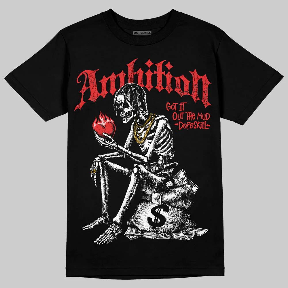 AJ 13 Chicago True Red Cherry DopeSkill T-Shirt Ambition Graphic - Image 2