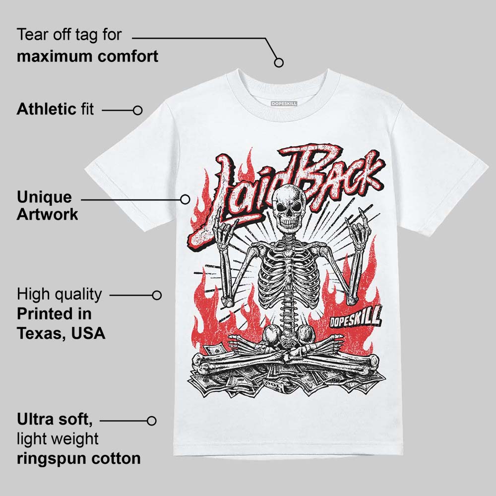 AJ 13 Chicago True Red Cherry DopeSkill T-Shirt Laid Back Graphic - Image 4