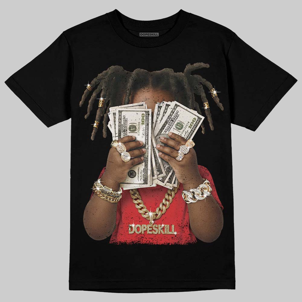 AJ 13 Chicago True Red Cherry DopeSkill T-Shirt Rich Youth Graphic - Image 2