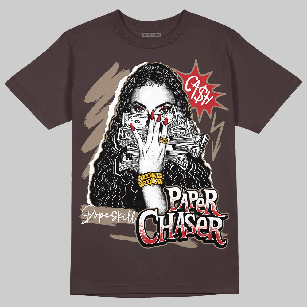 Baroque Brown 12s DopeSkill T-Shirt NPC Graphic - Image 3