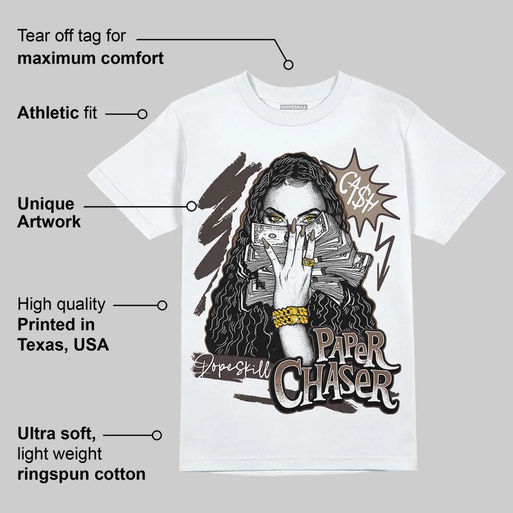 Baroque Brown 12s DopeSkill T-Shirt NPC Graphic - Image 4