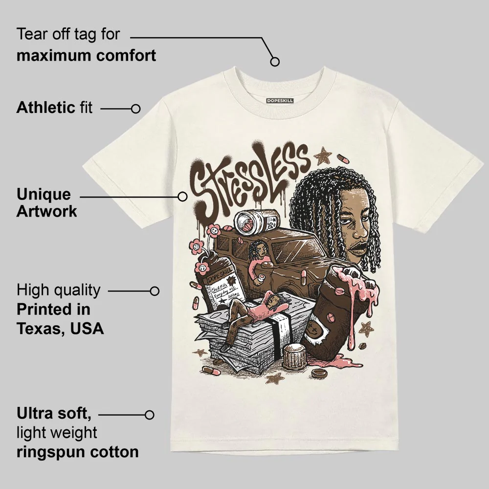 Baroque Brown 1s DopeSkill T-Shirt Stressless Graphic - Image 3