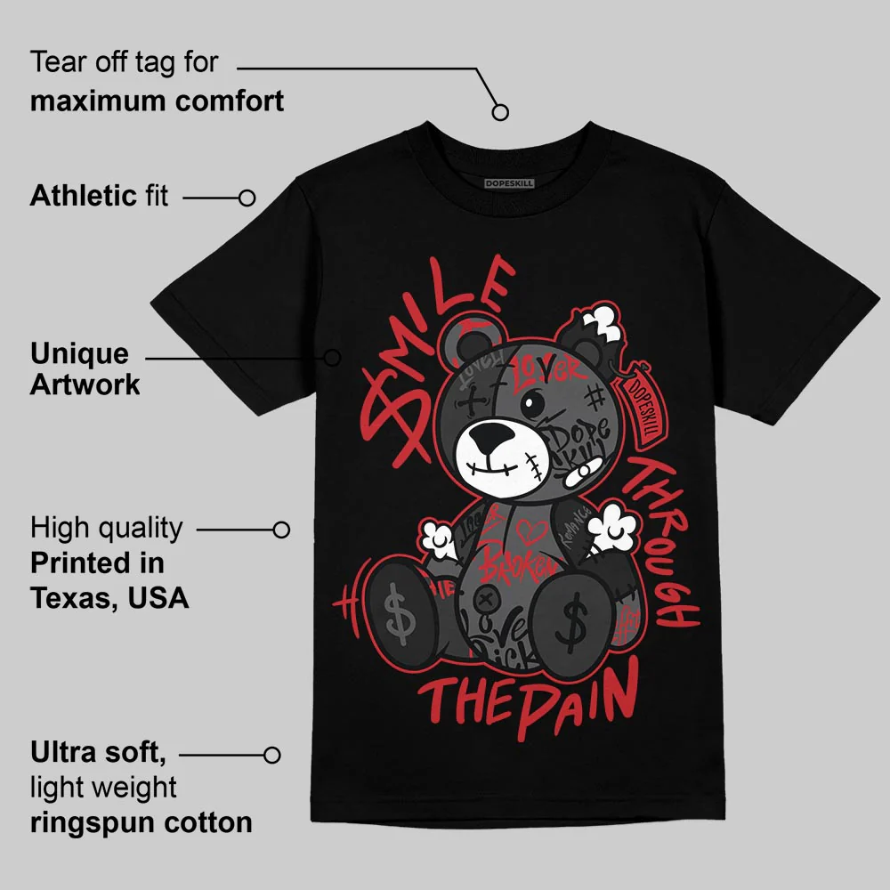 “BIN 23” 6s DopeSkill T-Shirt Smile Through The Pain Graphic - Image 3