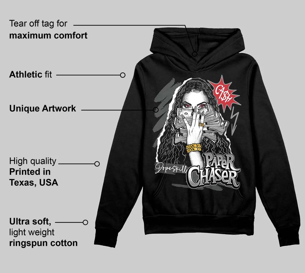 Black Cat 4s DopeSkill Hoodie Sweatshirt NPC Graphic - Image 3
