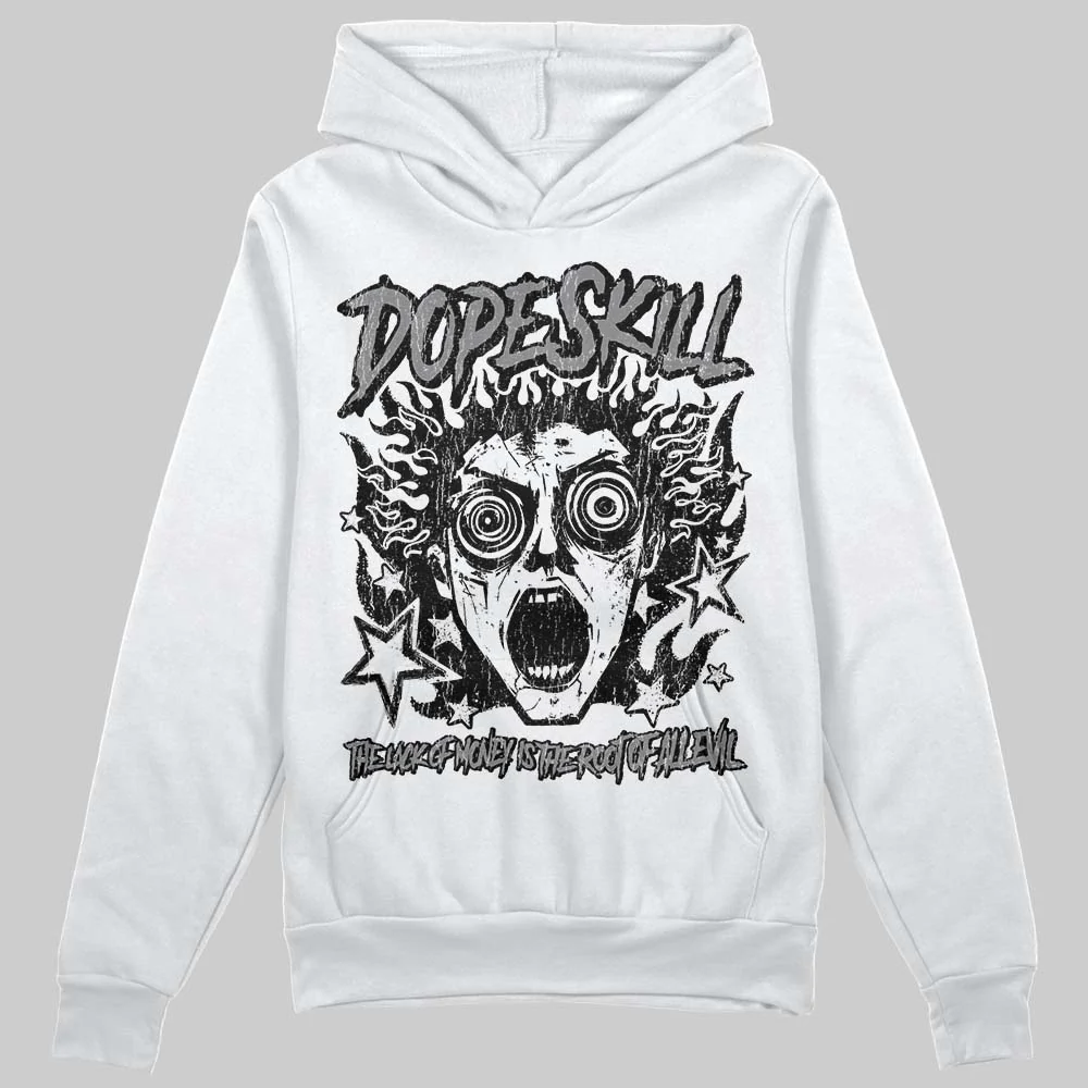 Black Cat 4s DopeSkill Hoodie Sweatshirt Root of Evil Graphic - Image 2
