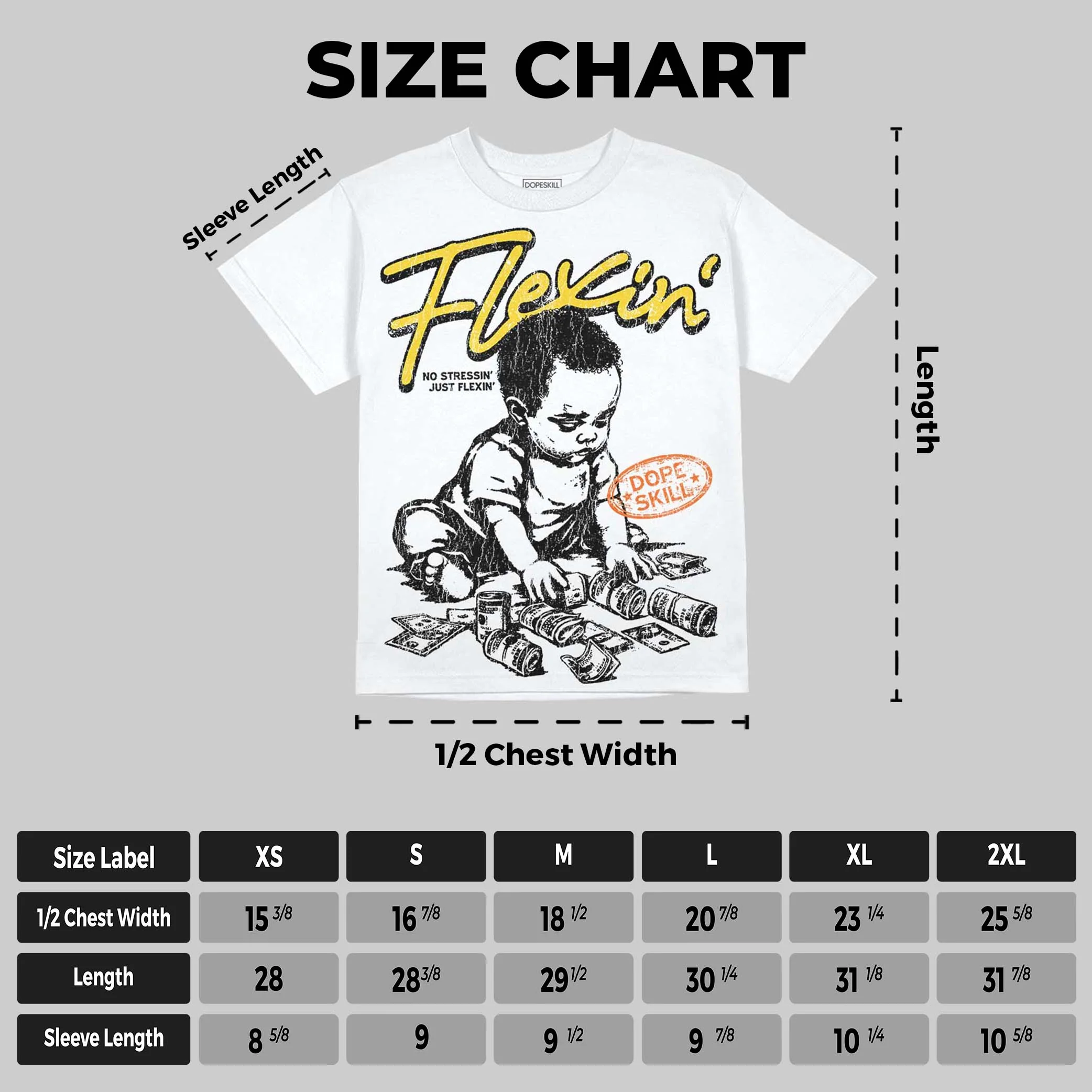 Black Tour Yellow AJ 4 Thunder DopeSkill Oversize Print T-Shirt Flexin' Graphic - Image 2