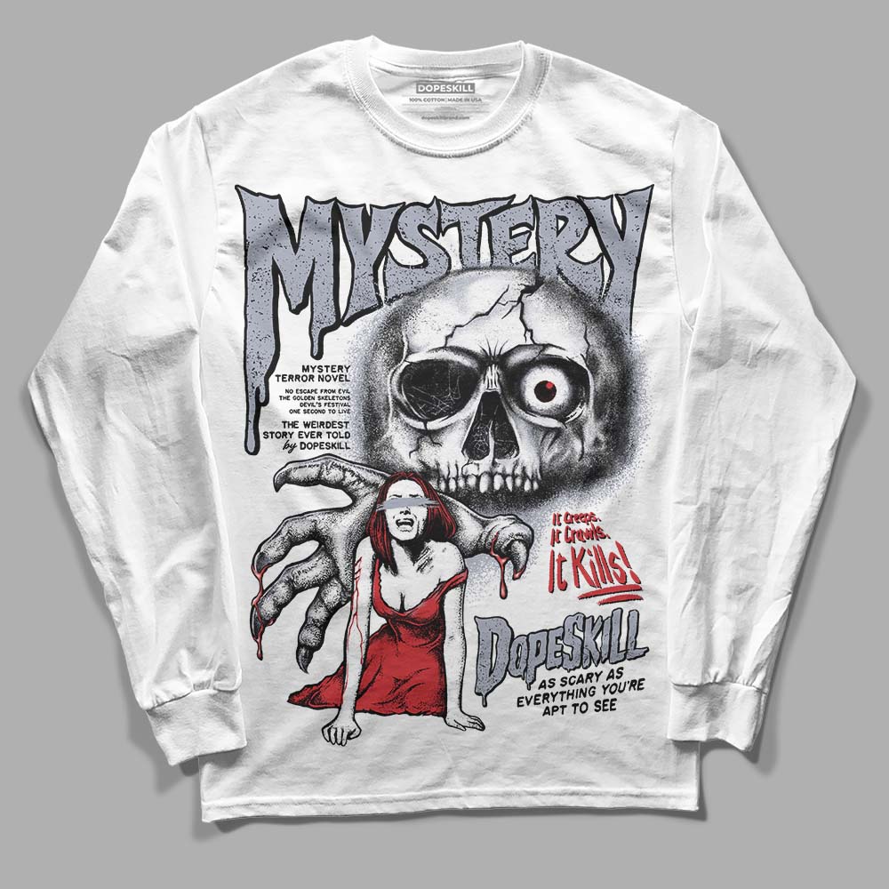 Bred Reimagined 4s DopeSkill Long Sleeve T-Shirt Mystery Ghostly Grasp Graphic - Image 2