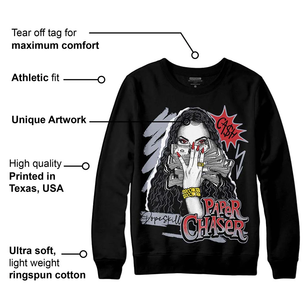 Bred Reimagined 4s DopeSkill Sweatshirt NPC Graphic - Image 3