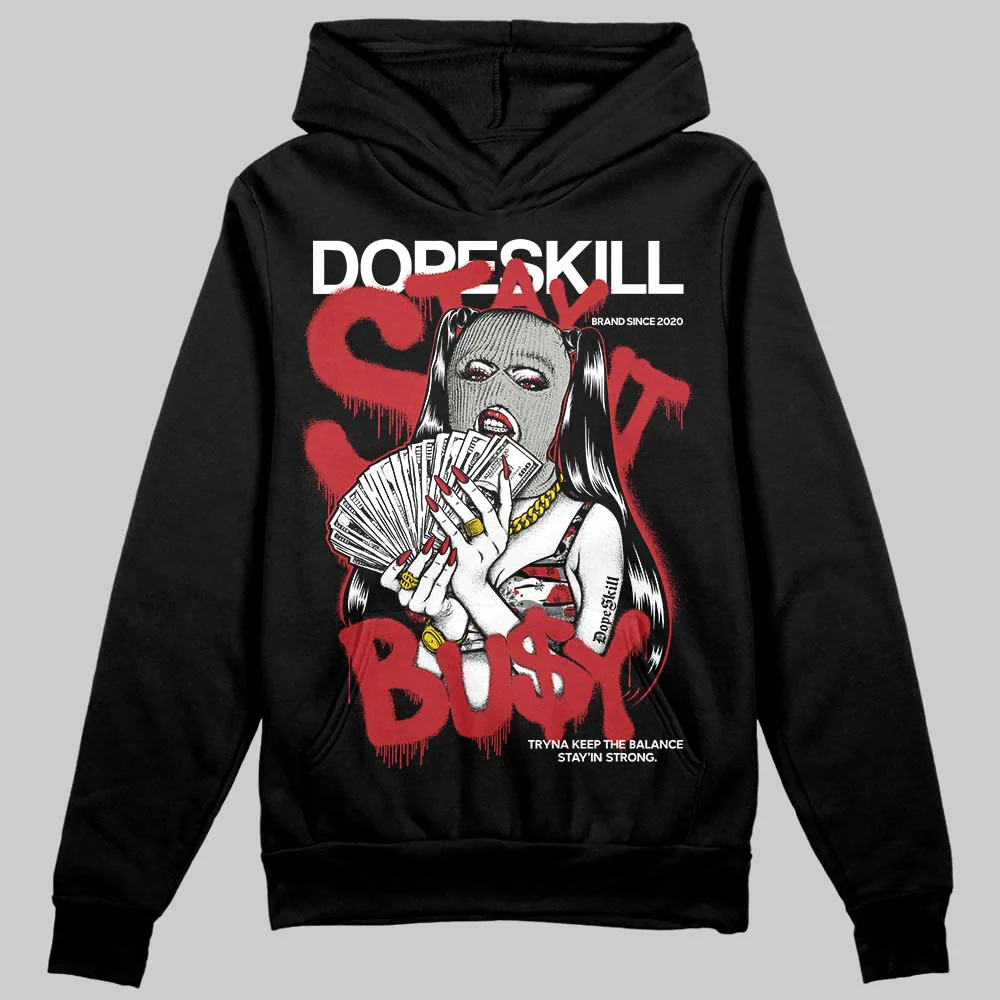 Bugs Bunny 8s DopeSkill Hoodie Sweatshirt Stay It Busy Graphic - Image 2