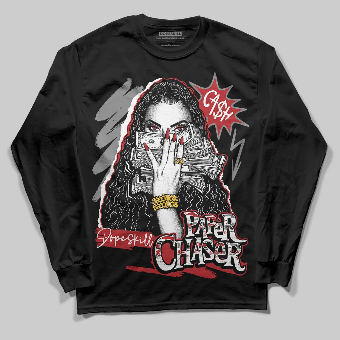 Bugs Bunny 8s DopeSkill Long Sleeve T-Shirt NPC Graphic - Image 2