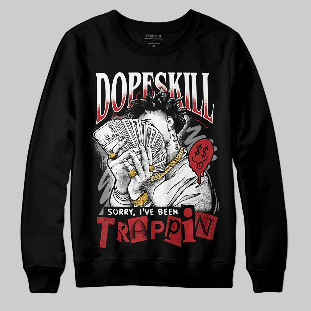 Bugs Bunny 8s DopeSkill Sweatshirt Sorry I've Been Trappin Graphic - Image 2