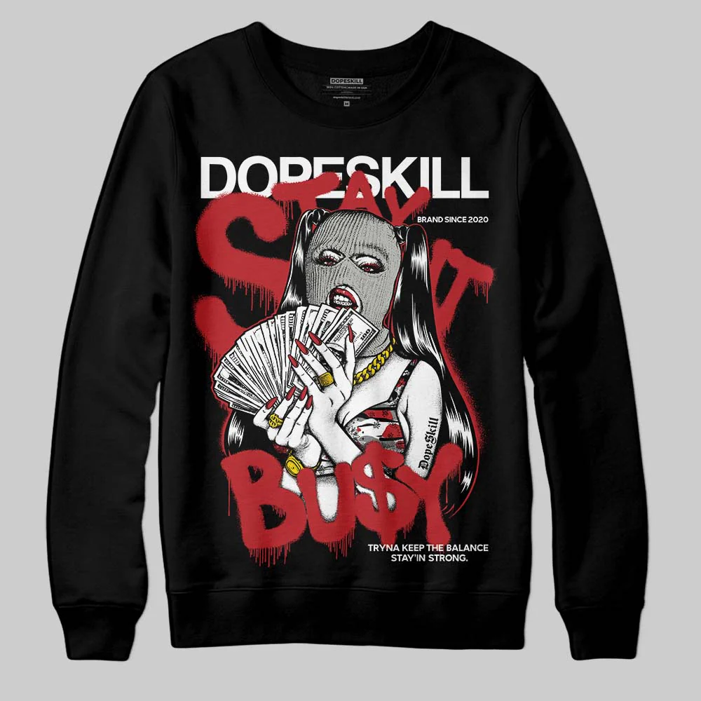 Bugs Bunny 8s DopeSkill Sweatshirt Stay It Busy Graphic - Image 2