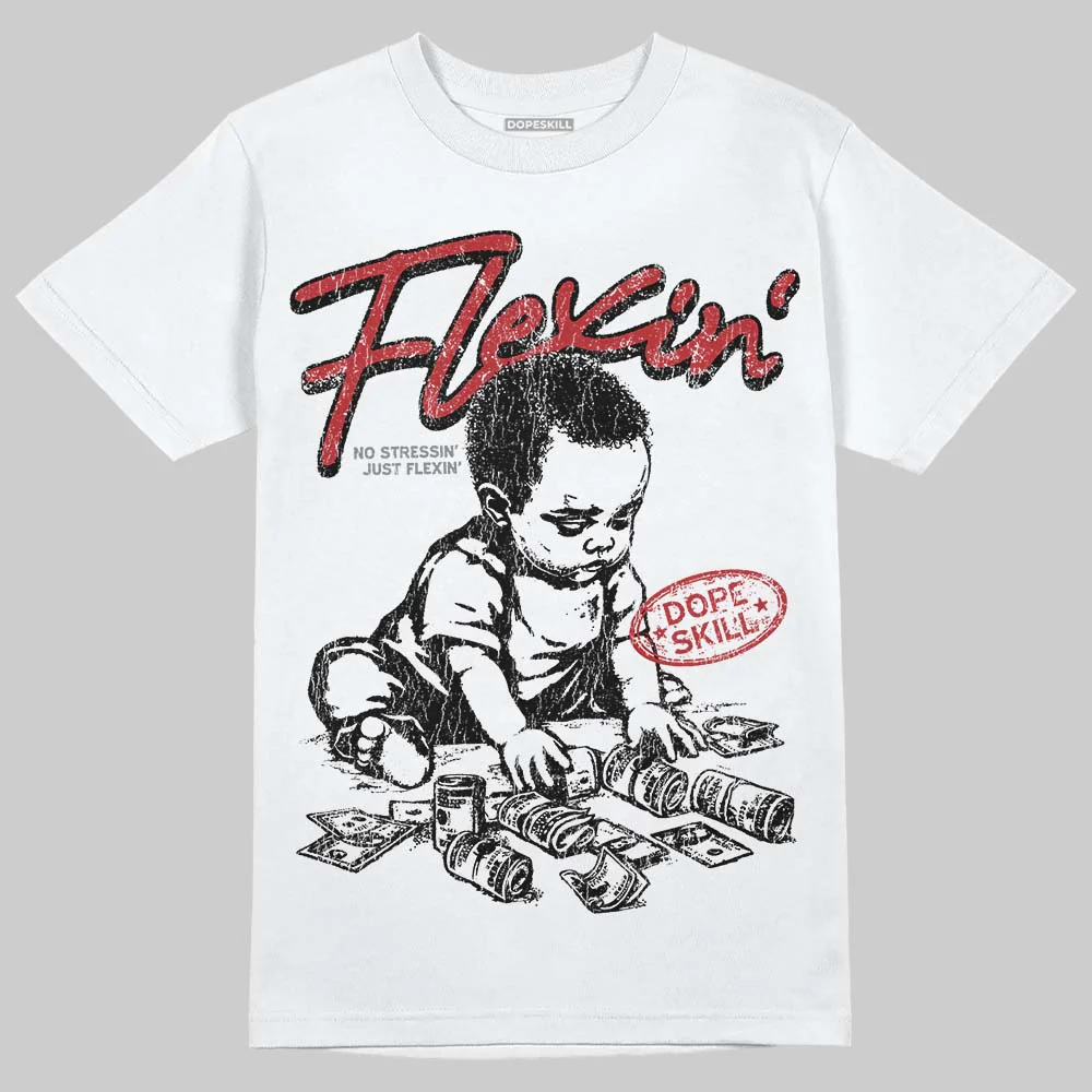 Bugs Bunny 8s DopeSkill T-Shirt Flexin' Graphic