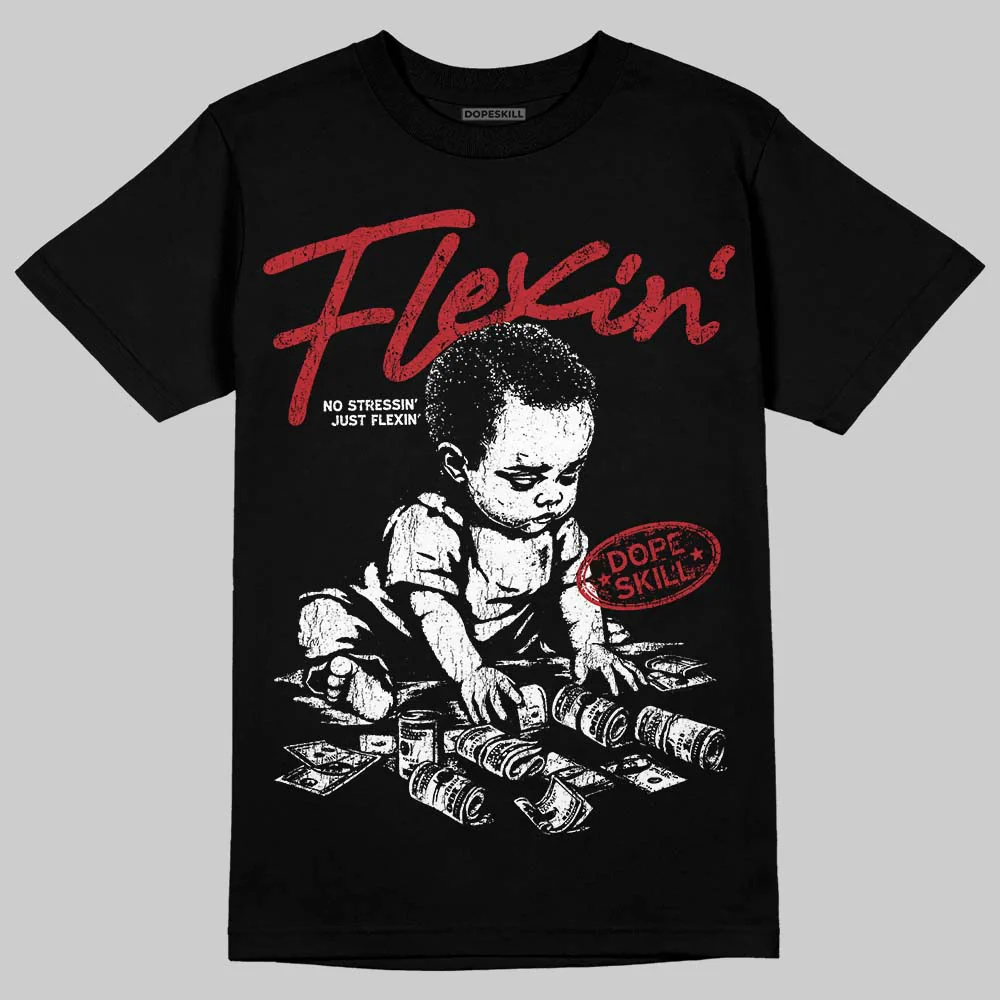 Bugs Bunny 8s DopeSkill T-Shirt Flexin' Graphic - Image 2