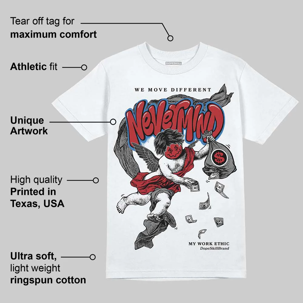 Bugs Bunny 8s DopeSkill T-Shirt Nevermind Graphic - Image 3