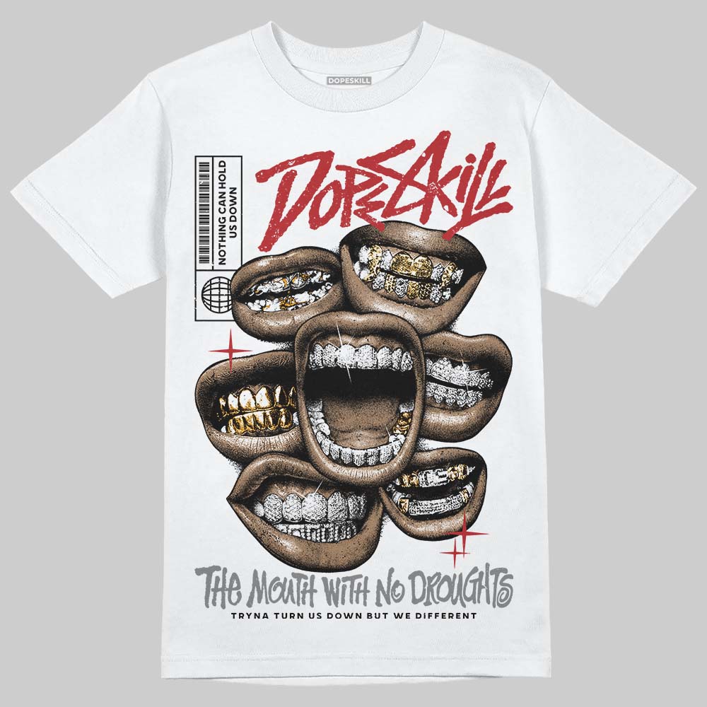 Bugs Bunny 8s DopeSkill T-Shirt The Mouth With No Droughts Graphic