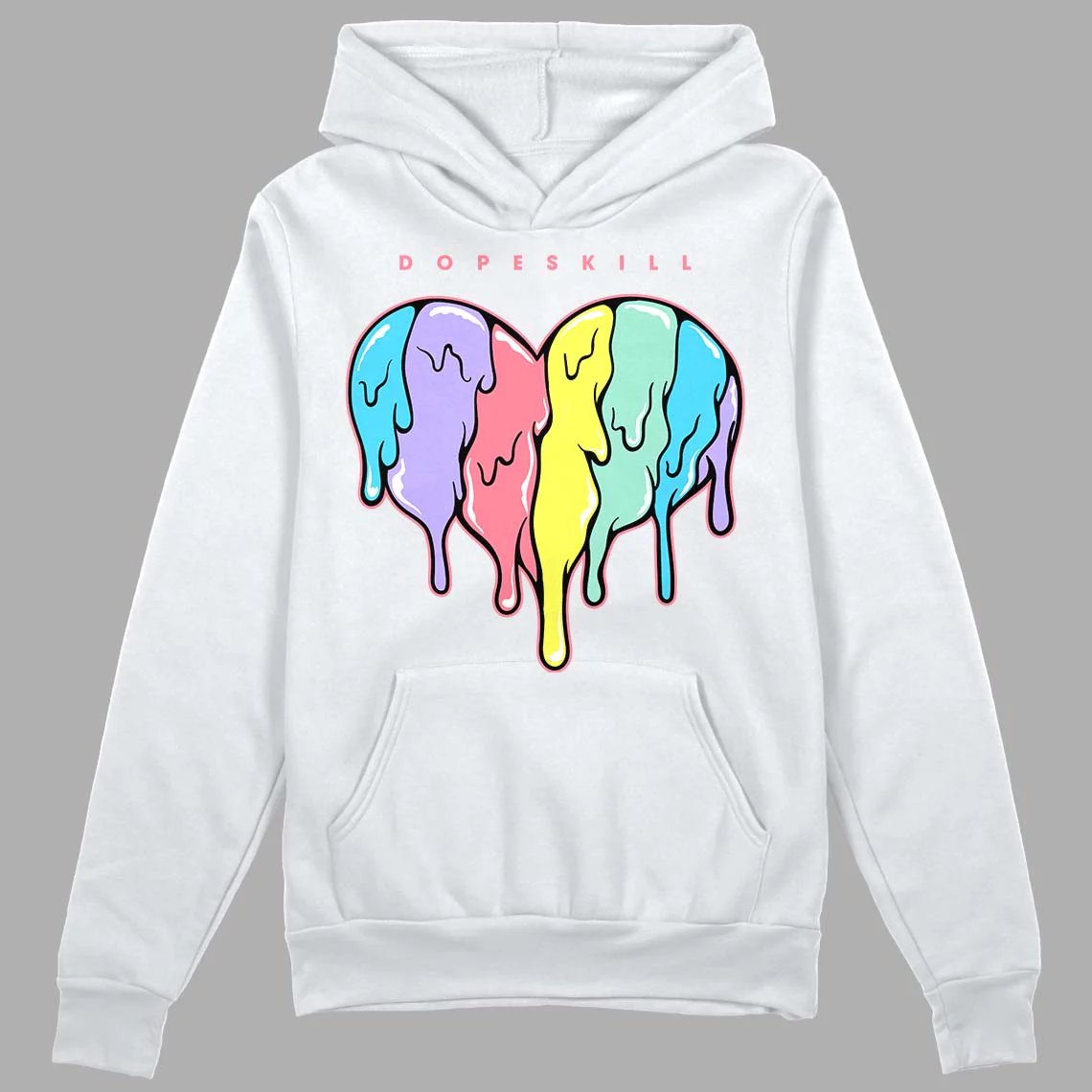 Candy Easter Dunk Low DopeSkill Hoodie Sweatshirt Slime Drip Heart Graphic
