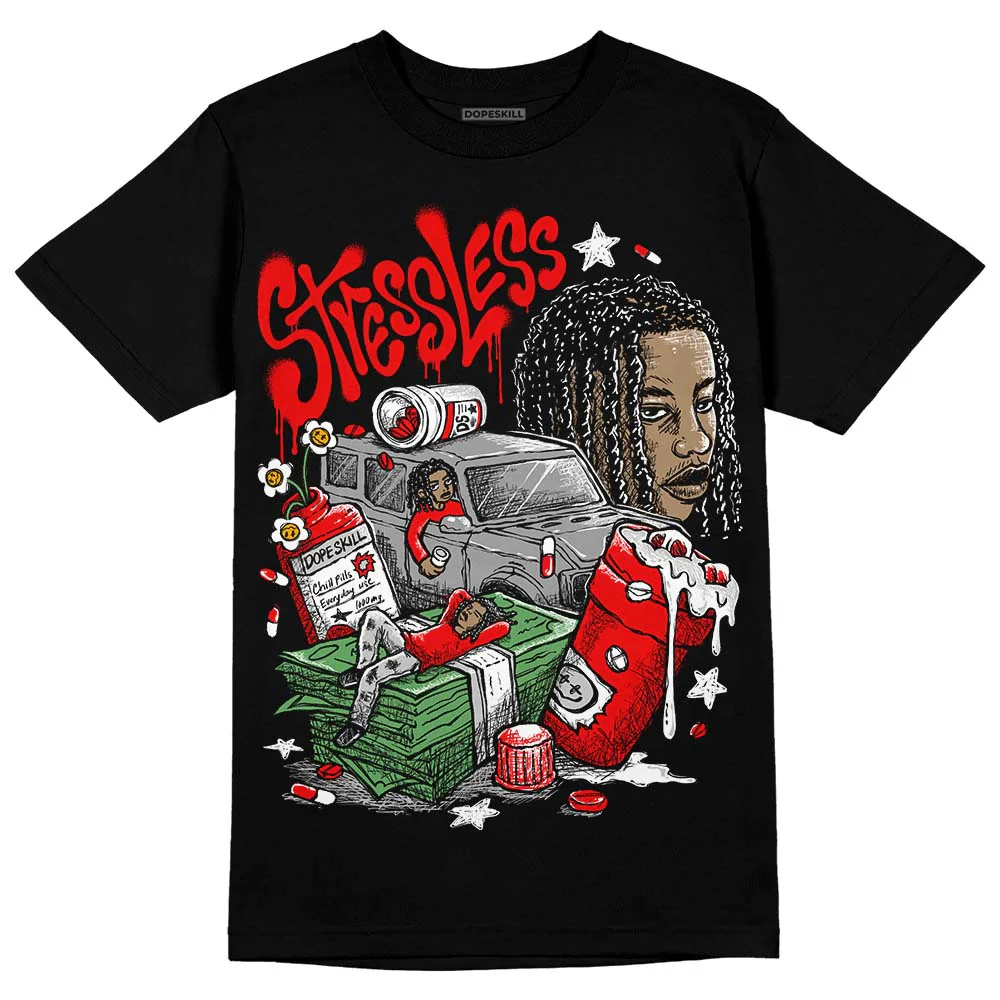 Cherry 12s DopeSkill T-Shirt Stressless Graphic - Image 2
