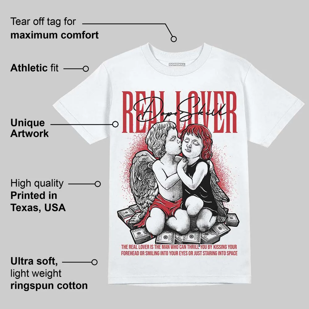 Chicago OG 1s DopeSkill T-Shirt Real Lover Graphic - Image 3