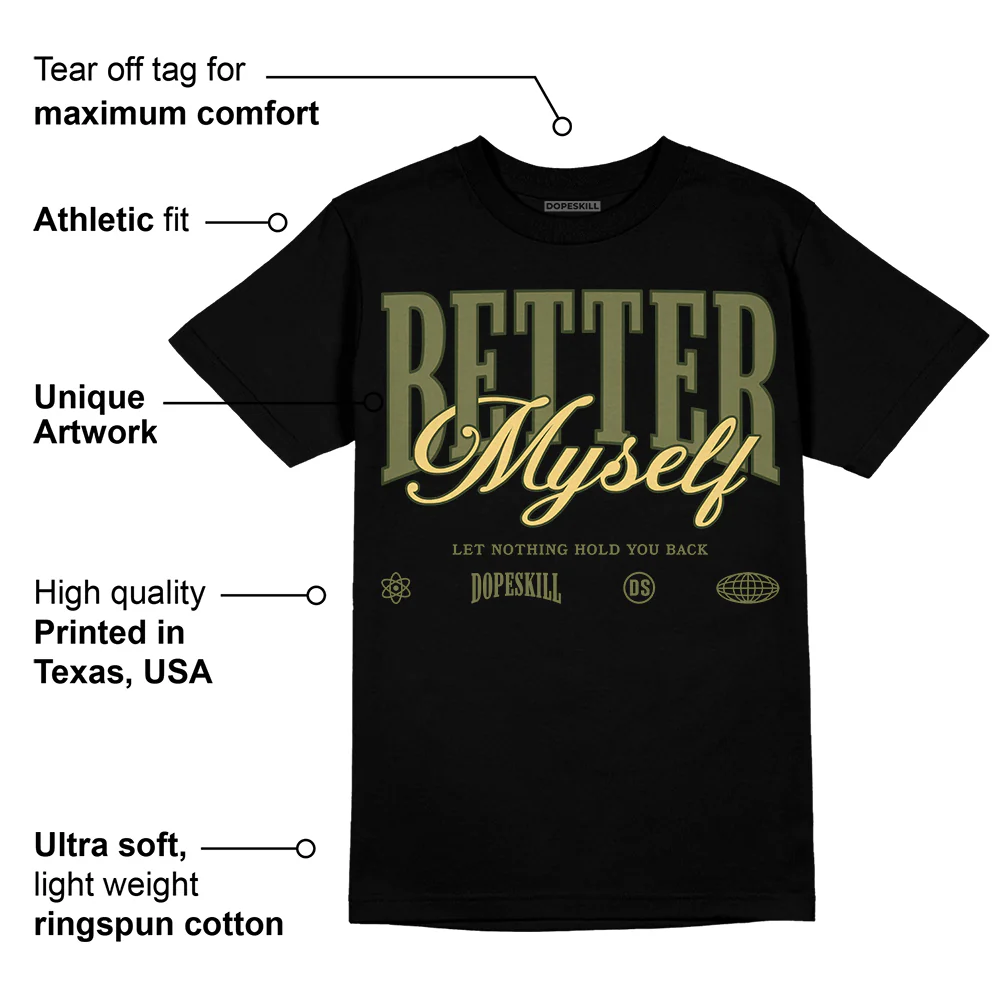 Craft Olive 4s DopeSkill T-Shirt Better Myself Graphic - Image 3