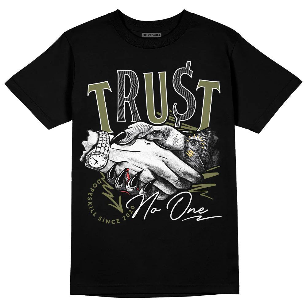 Craft Olive 4s DopeSkill T-Shirt Trust No One Graphic