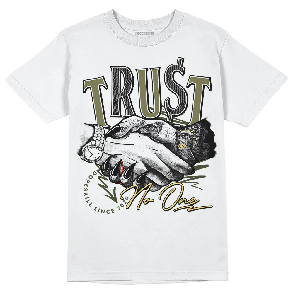 Craft Olive 4s DopeSkill T-Shirt Trust No One Graphic - Image 2