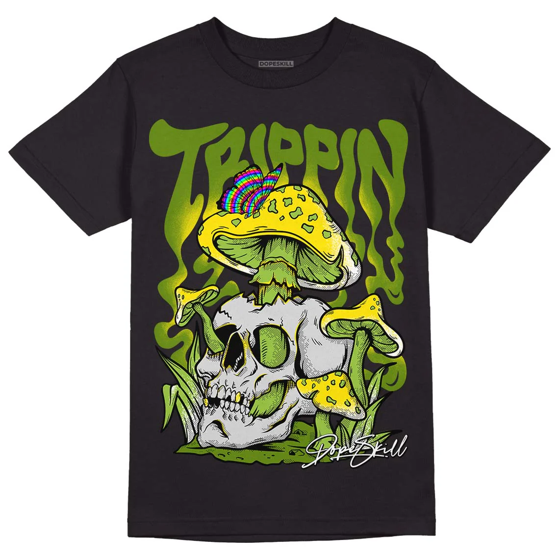 Dunk Low 'Chlorophyll' DopeSkill T-Shirt Trippin Graphic - Image 2