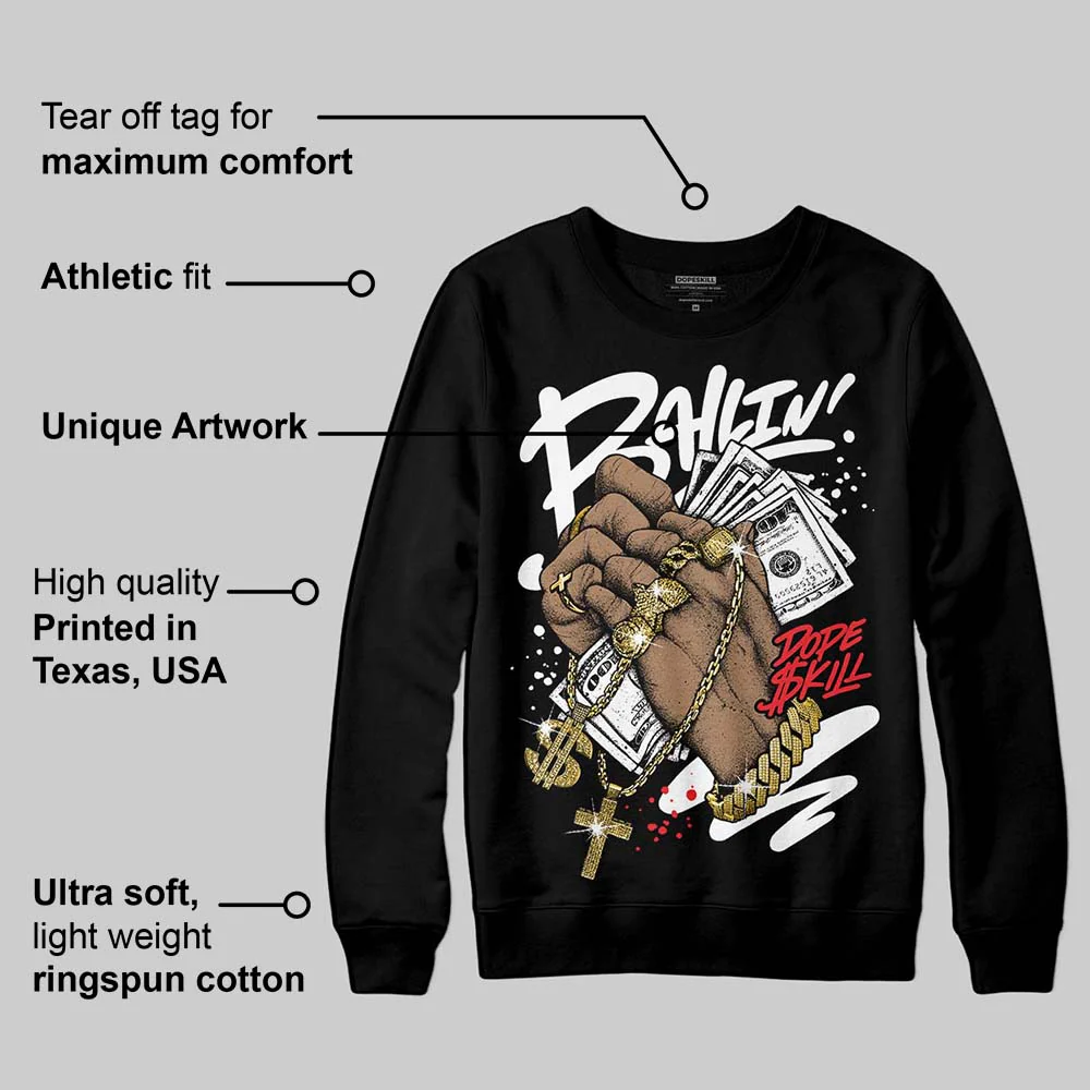 Dunk Panda White Black DopeSkill Sweatshirt Always Ballin' Graphic - Image 3
