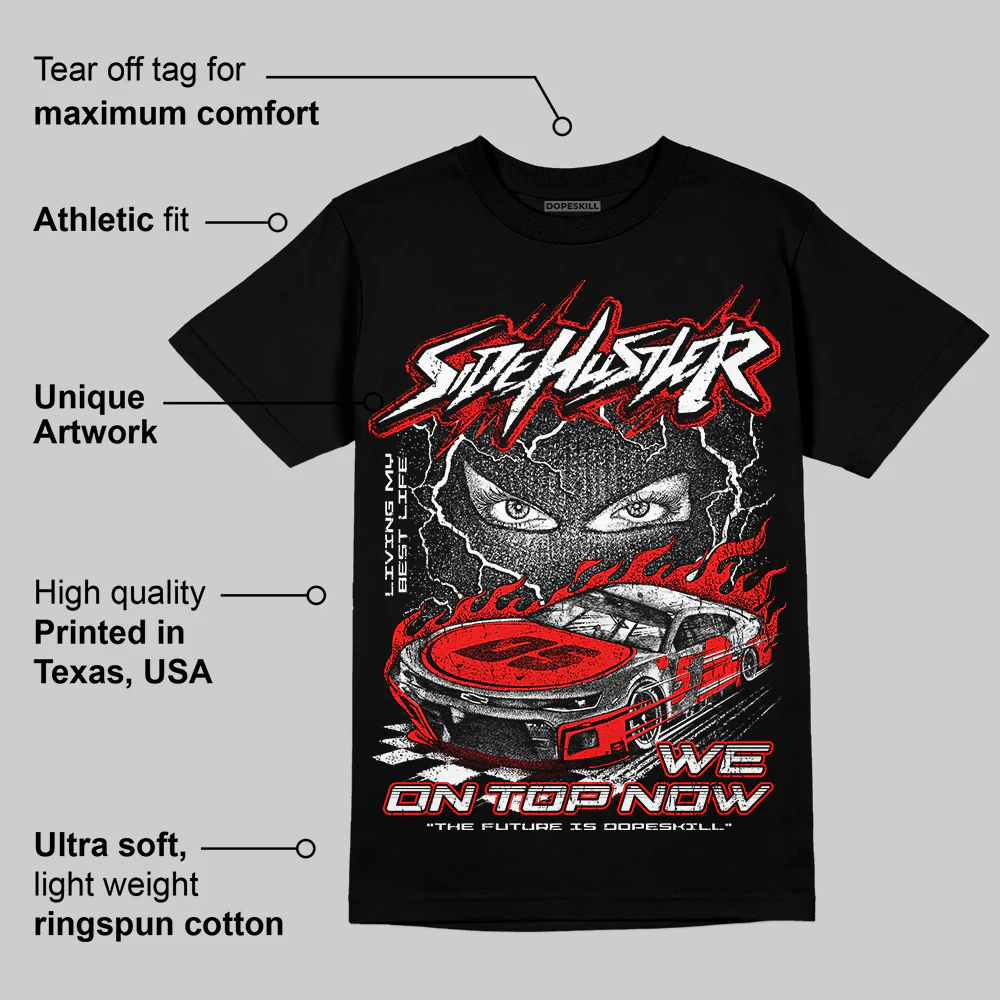 Dunk Panda White Black DopeSkill T-Shirt New Side Hustler Graphic - Image 3