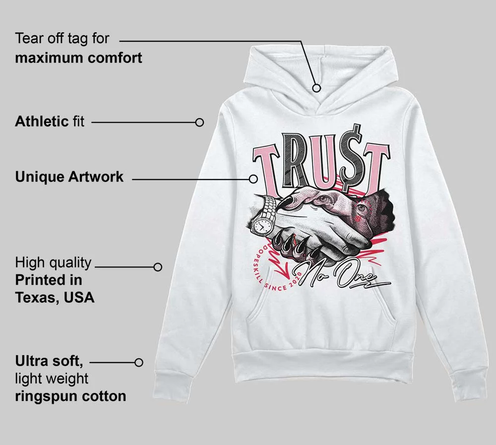 Dunk Valentine's Day DopeSkill Hoodie Sweatshirt Trust No One Graphic - Image 3