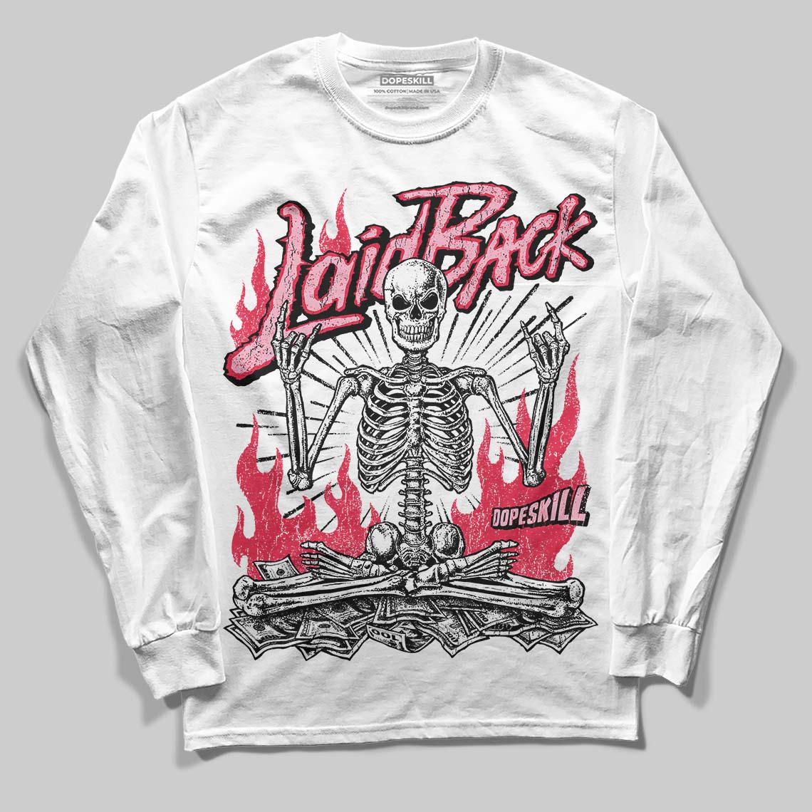 Dunk Valentine's Day DopeSkill Long Sleeve T-Shirt Laid Back Graphic