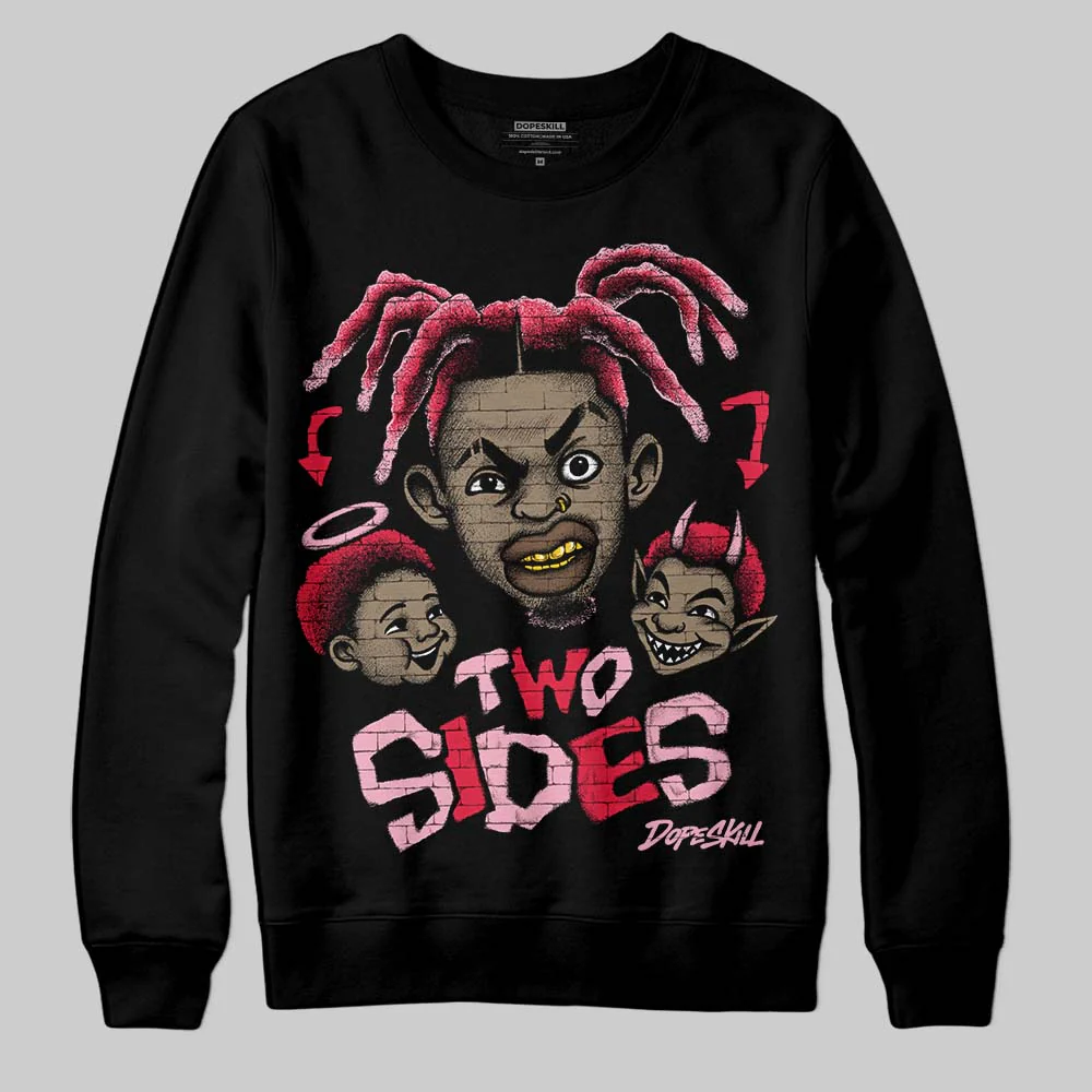 Dunk Valentine's Day DopeSkill Sweatshirt Two Sides Graphic - Image 2