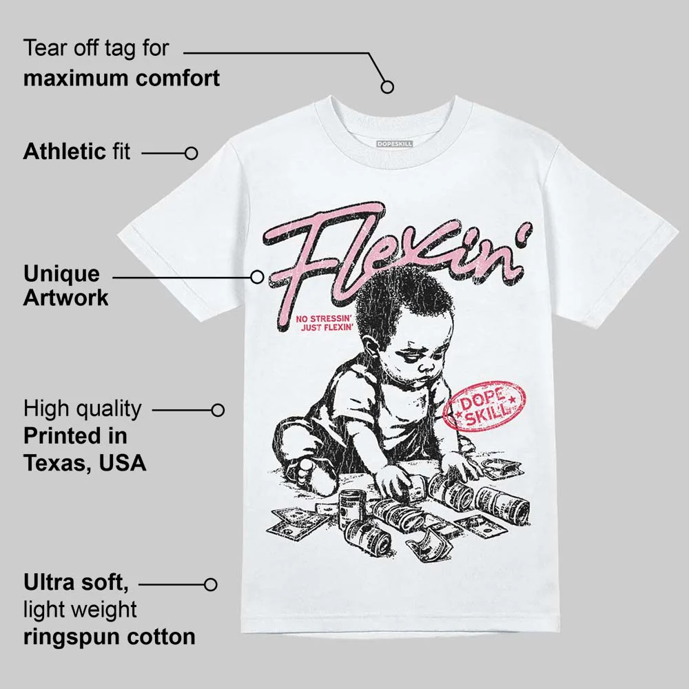 Dunk Valentine's Day DopeSkill T-Shirt Flexin' Graphic - Image 3