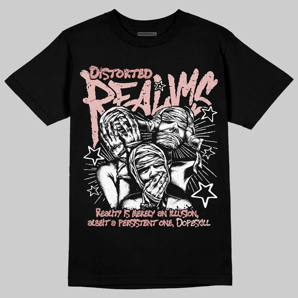 Dusty Rose 40s DopeSkill T-Shirt Distorted Realms Graphic - Image 2