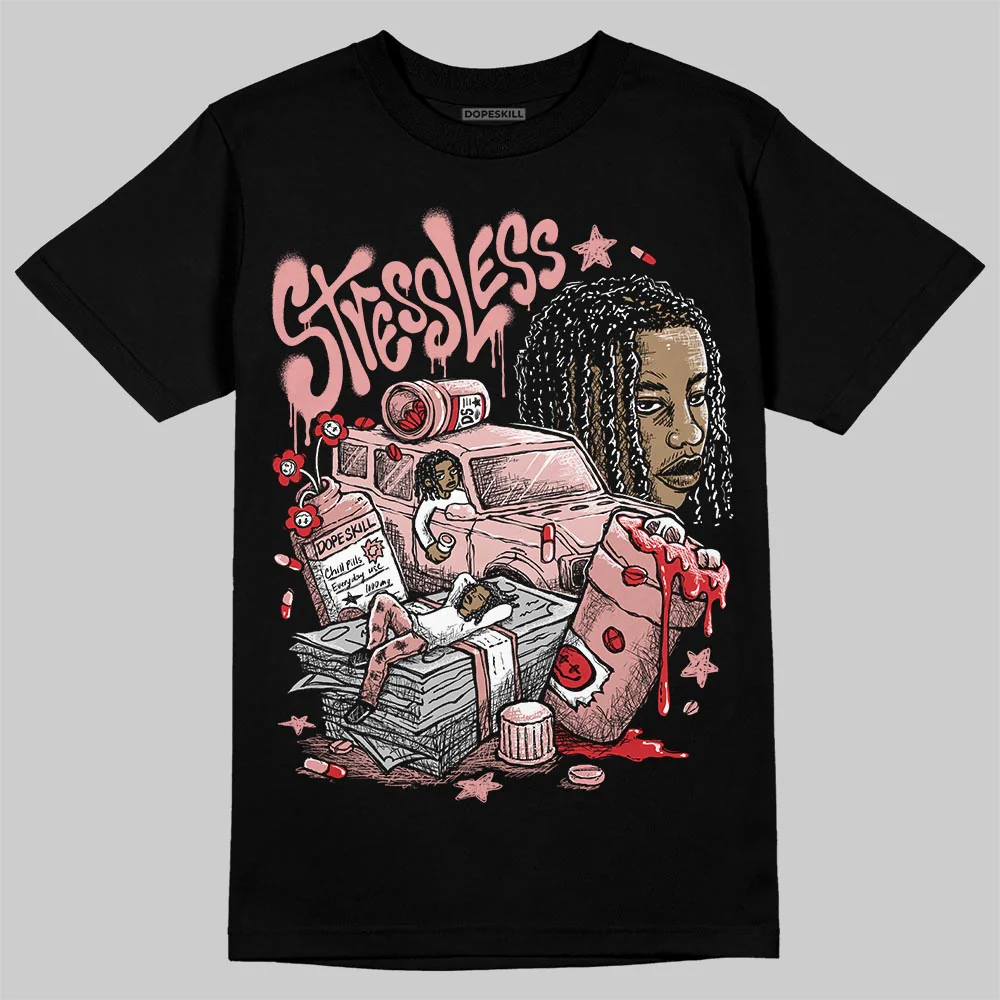 Dusty Rose 40s DopeSkill T-Shirt Stressless Graphic - Image 2
