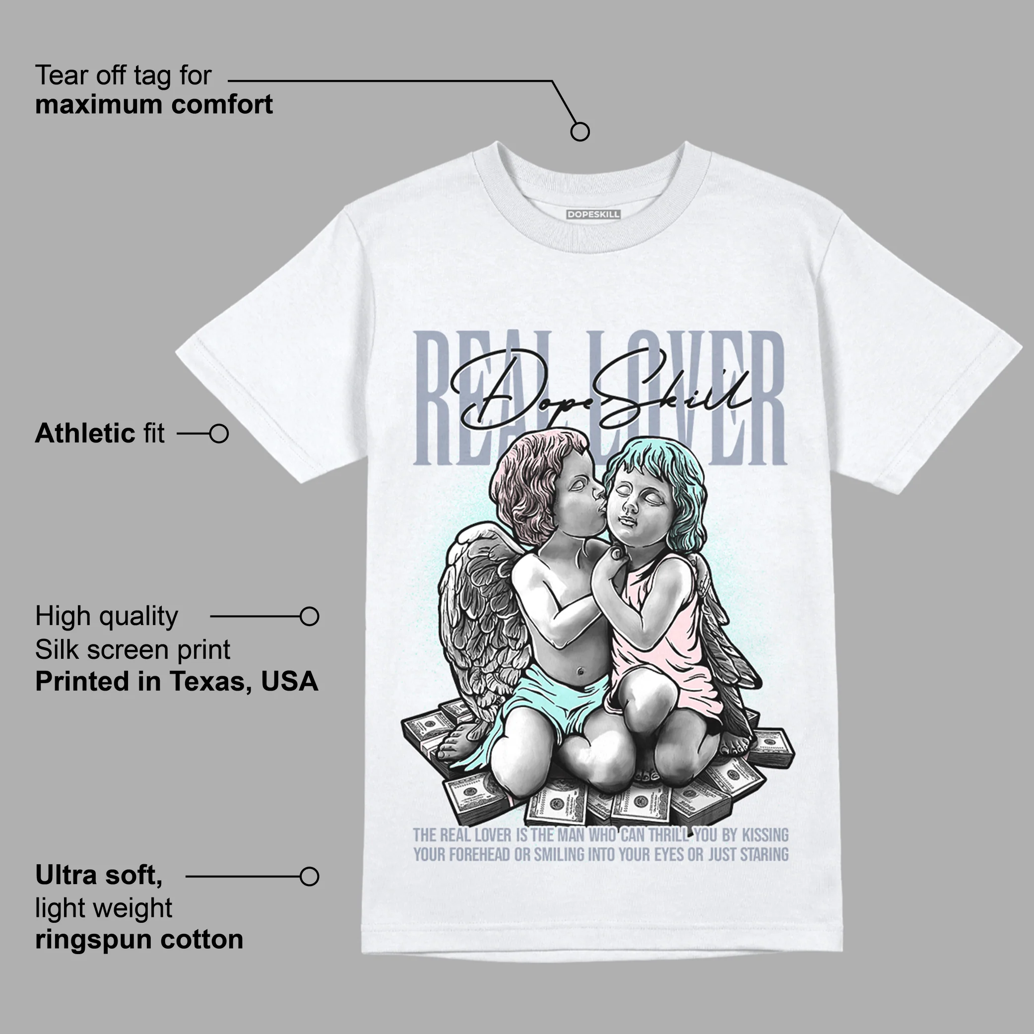 Easter 5s DopeSkill T-Shirt Real Lover Graphic - Image 2