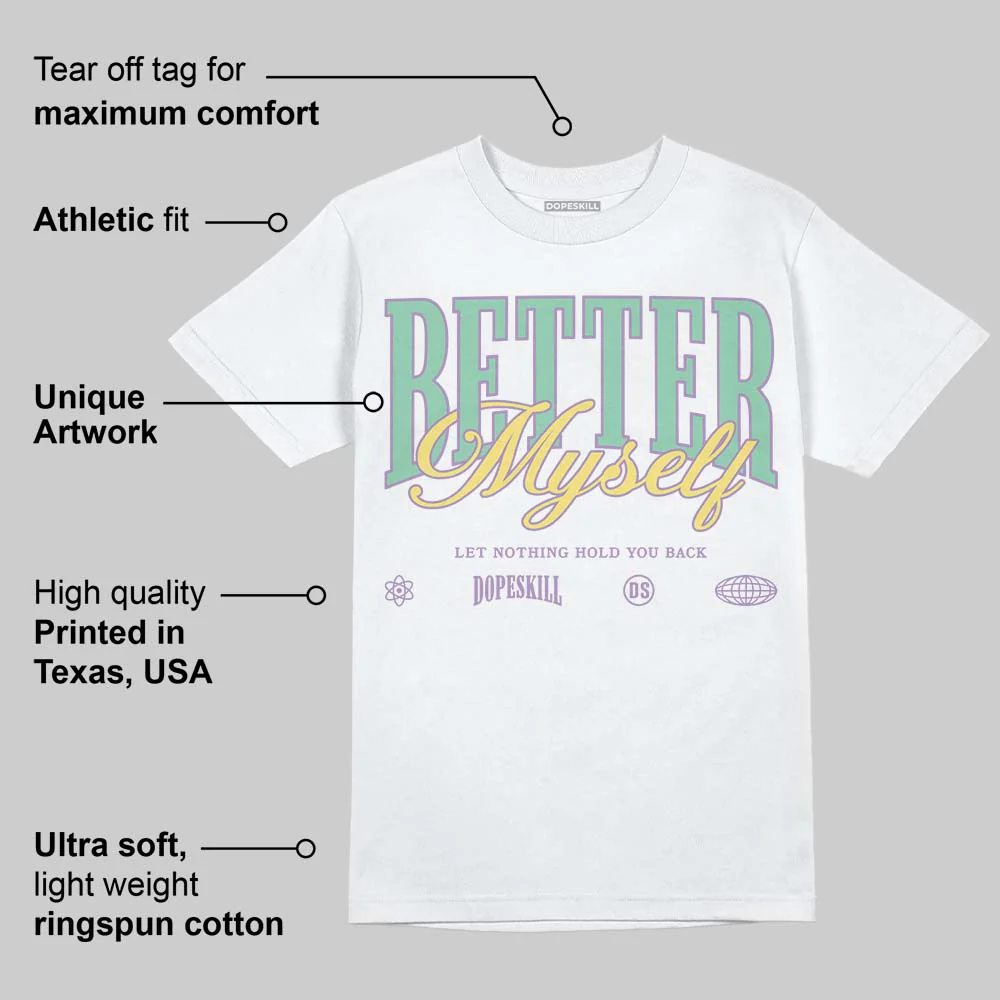 Easter Dunks 2026 DopeSkill T-Shirt Better Myself Graphic - Image 3