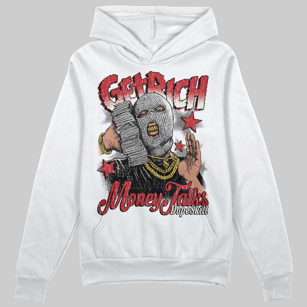 Flight Club 4s DopeSkill Hoodie Sweatshirt Get Rich Graphic