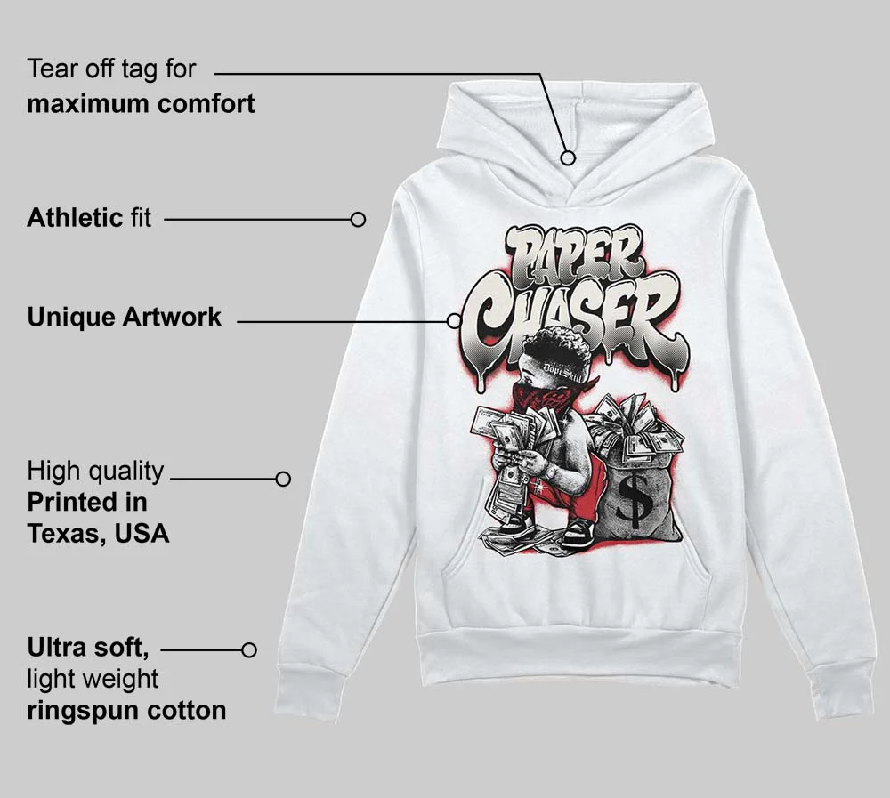 Flight Club 4s DopeSkill Hoodie Sweatshirt Paper Chaser Boy Graphic - Image 3