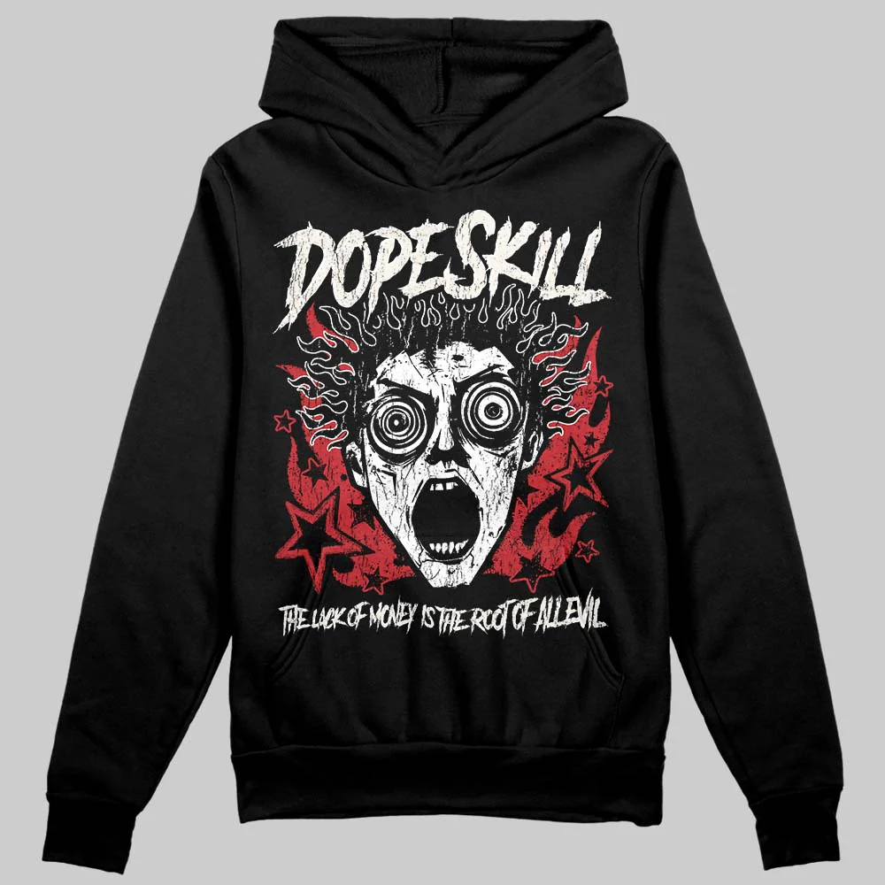 Flight Club 4s DopeSkill Hoodie Sweatshirt Root of Evil Graphic - Image 2