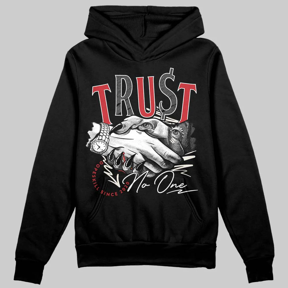 Flight Club 4s DopeSkill Hoodie Sweatshirt Trust No One Graphic - Image 2
