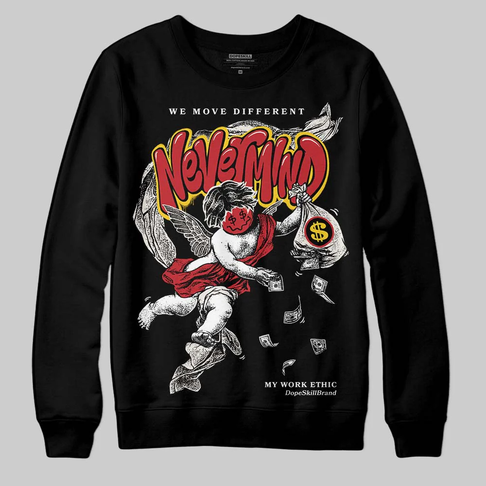 Flight Club 4s DopeSkill Sweatshirt Nevermind Graphic - Image 2