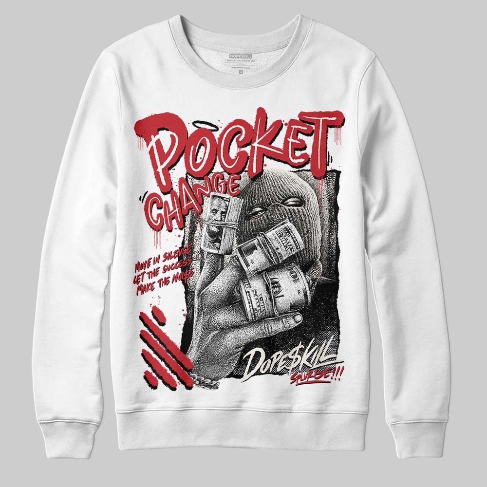 Flight Club 4s DopeSkill Sweatshirt Pocket Change Graphic