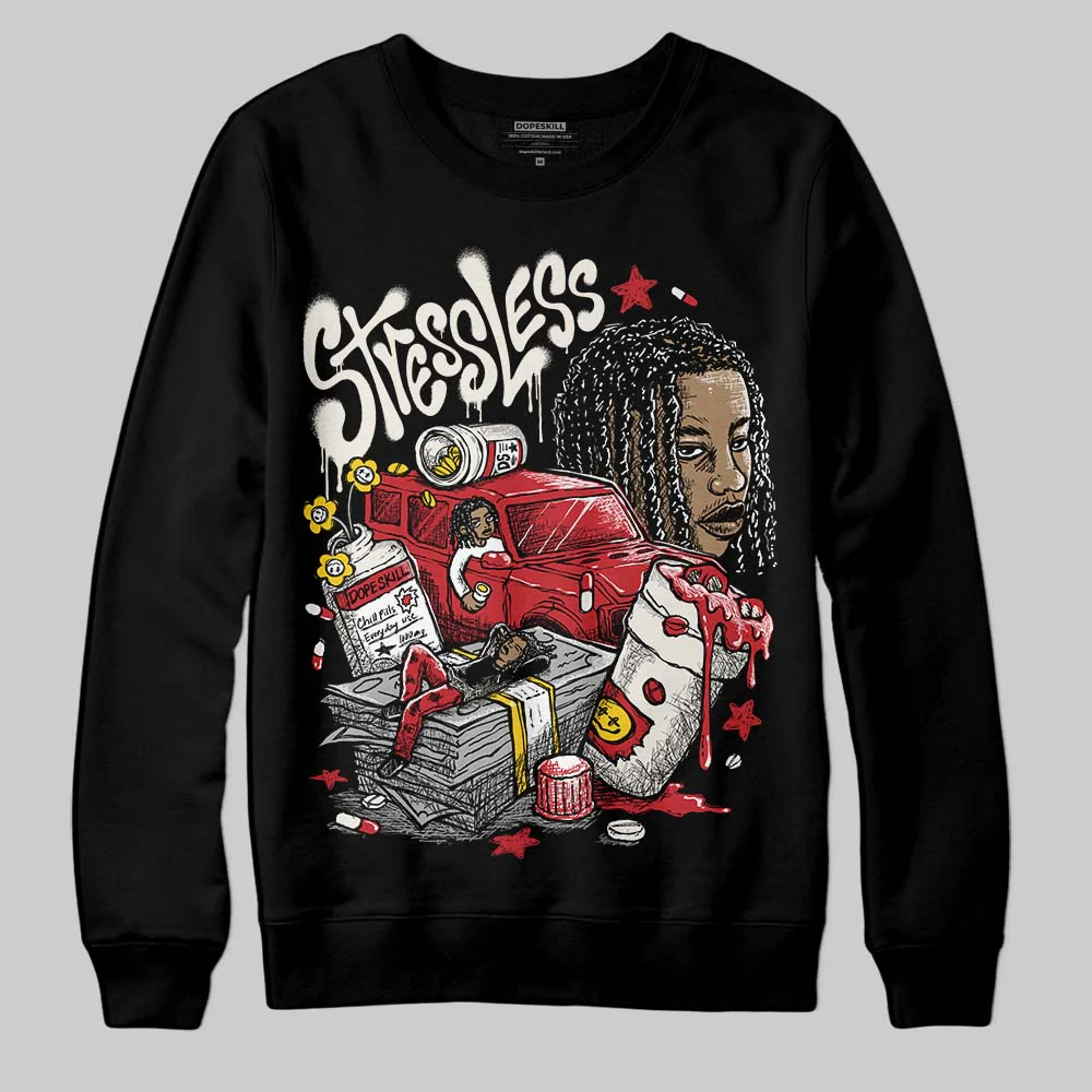 Flight Club 4s DopeSkill Sweatshirt Stressless Graphic - Image 2