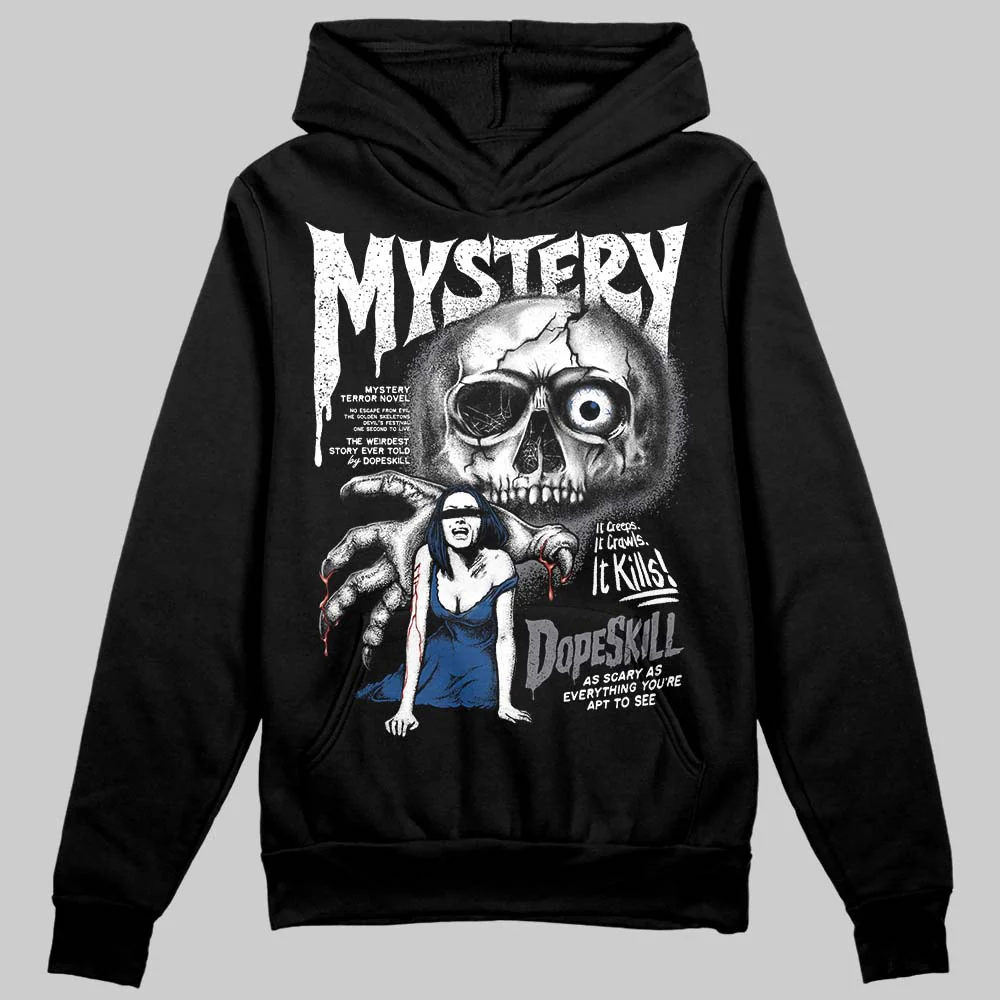 Flint Grey 9s DopeSkill Hoodie Sweatshirt Mystery Ghostly Grasp Graphic - Image 2