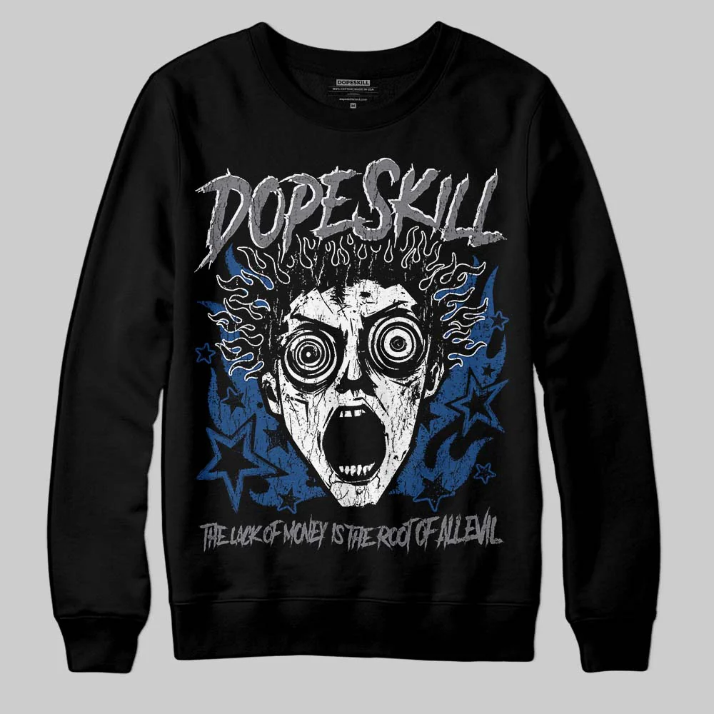 Flint Grey 9s DopeSkill Sweatshirt Root of Evil Graphic - Image 2