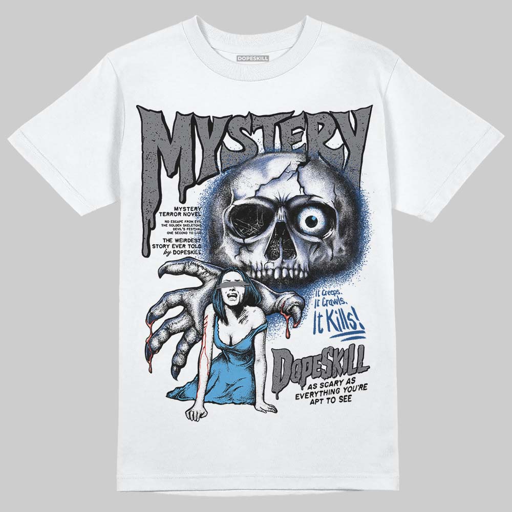 Flint Grey 9s DopeSkill T-Shirt Mystery Ghostly Grasp Graphic