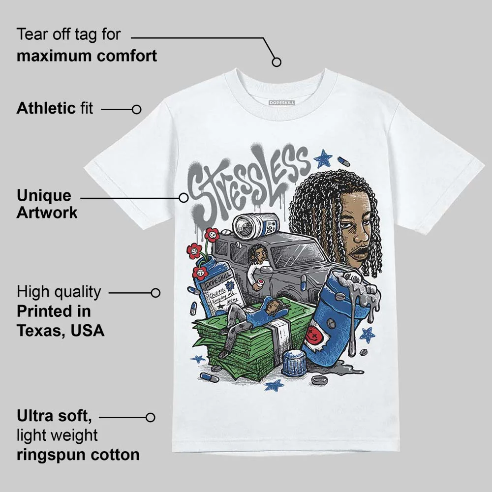 Flint Grey 9s DopeSkill T-Shirt Stressless Graphic - Image 3